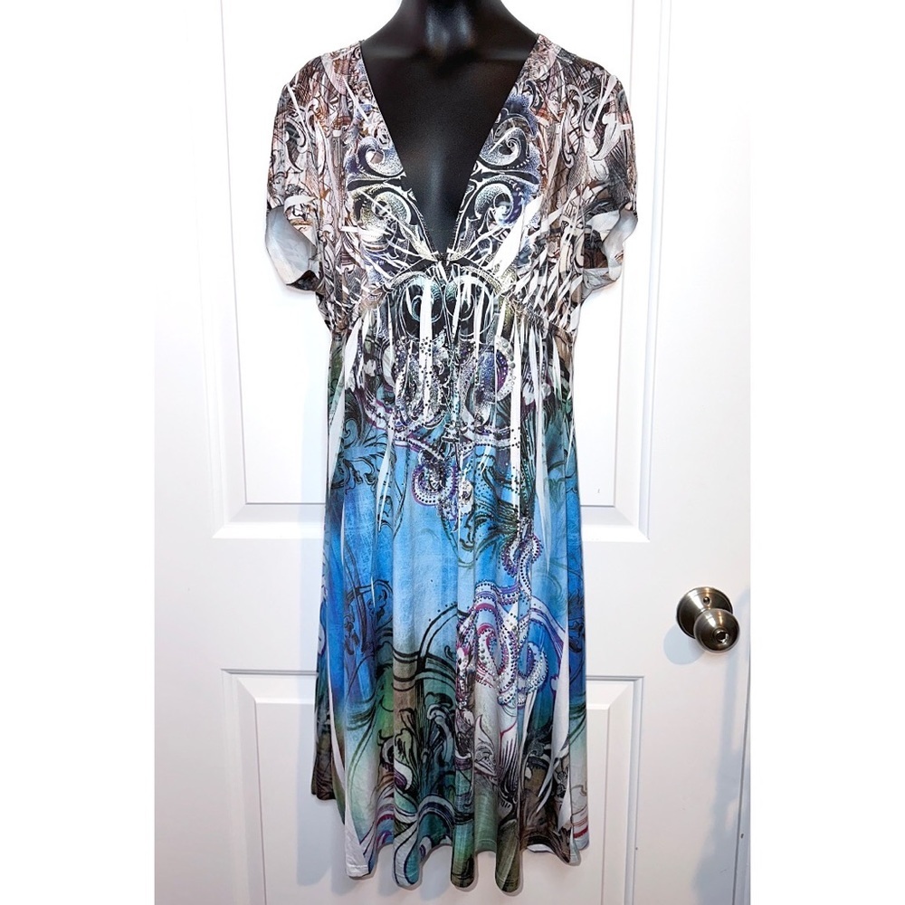 S-Twelve rhinestone dress